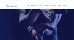 Desktop Screenshot of magnanerie-spectacle.com