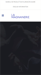 Mobile Screenshot of magnanerie-spectacle.com